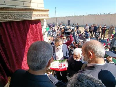 افتتاح تصفیه خانه فاضلاب شهرستان شادگان
